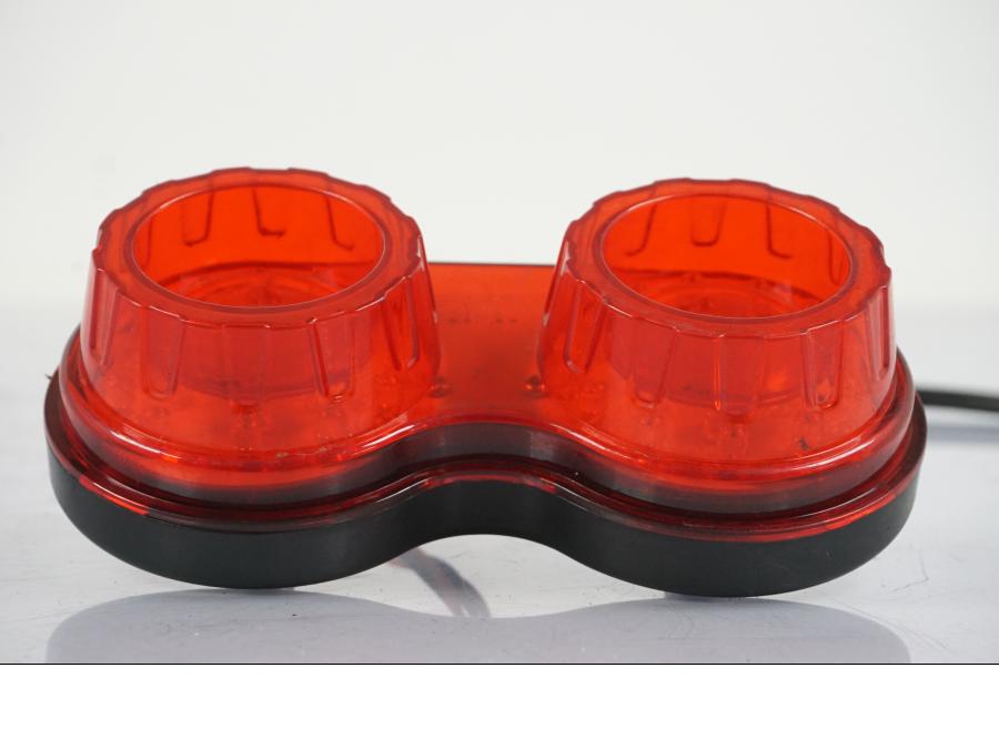 Vänster sida på Baklampa från en Aprilia RS 125 -2000 motorcykel.