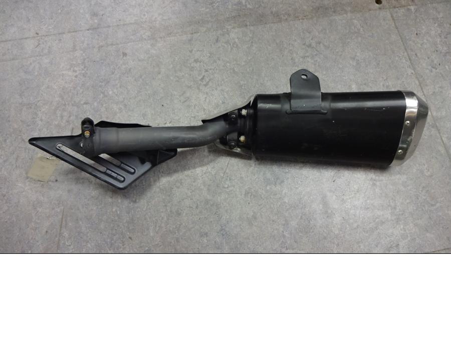 Vänster sida på Ljuddämpare från en Suzuki GSX-R 1000 -2007 motorcykel.