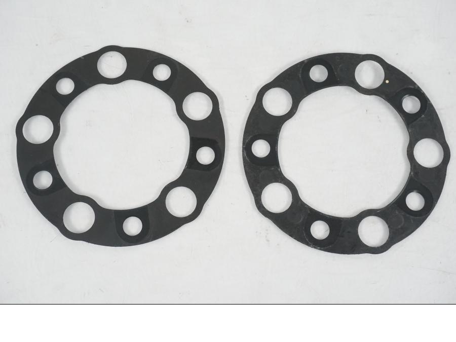 Framsidan på Bromsskivegummidämpare från en Kawasaki ER-6N ABS -2010 motorcykel.