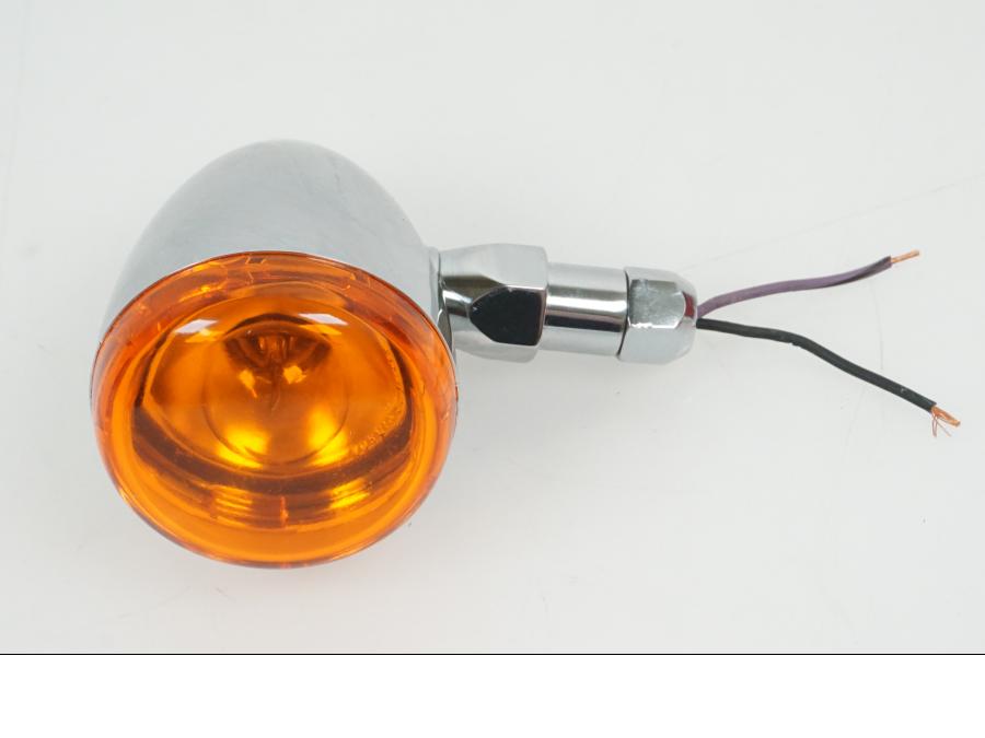 Framsidan på Blinkers från en H-D Sportster 1000 "Ironhead" XLX -2005 motorcykel.