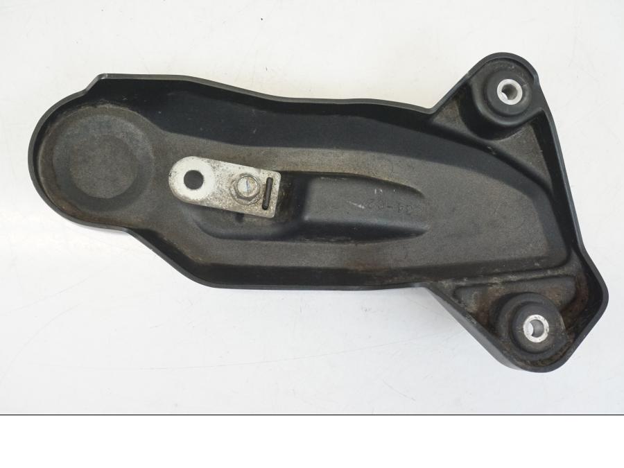 Snett uppifrån på Ramskydd från en Yamaha XSR 700 -2016 motorcykel.