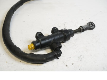 Baksidan på Bromshuvudcylinder från en Buell X1 Lightning -2002 motorcykel.