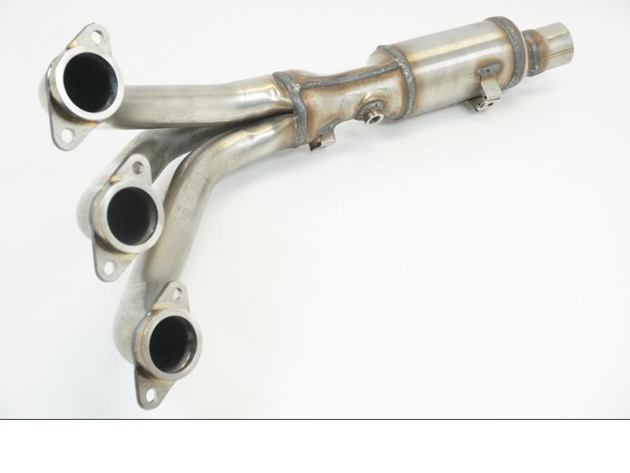 Baksidan på Grenrör från en BMW K 1600 -2019 motorcykel.