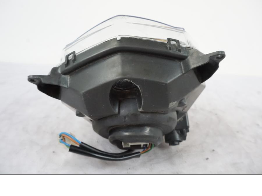 Vänster sida på Strålkastare från en KTM 690 SMCR -2016 motorcykel.