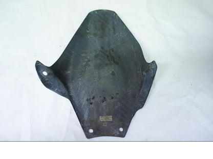 Snett uppifrån på Svingskärm från en Ducati 899 Panigale -2015 motorcykel.