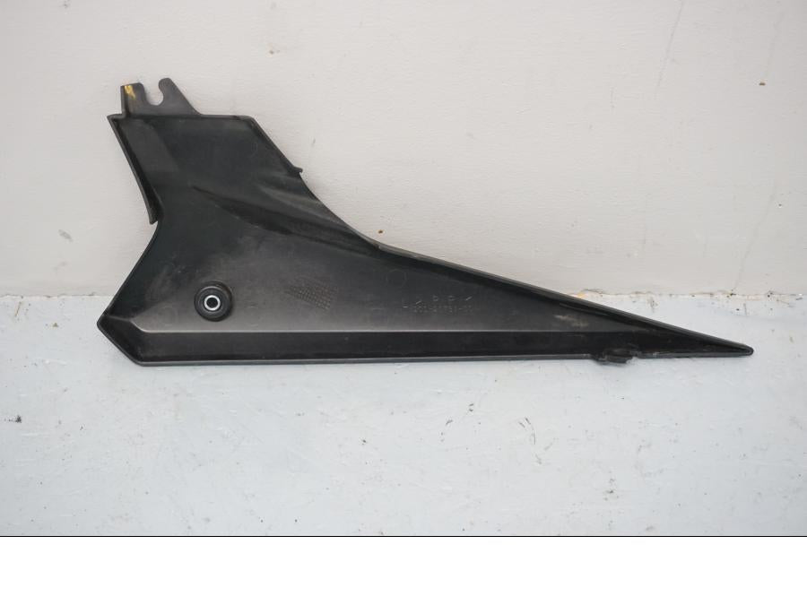 Baksidan på Sidopanel från en Yamaha XJ 6 -2011 motorcykel.