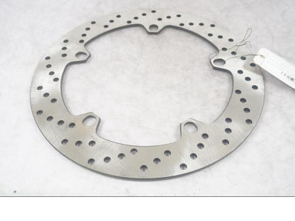 Framsidan på Bromsskiva från en BMW R 1100 S -2001 motorcykel.