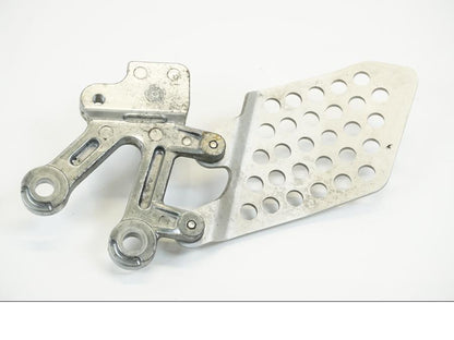 Snett uppifrån på Fotpinnefäste från en Kawasaki ZX-12R -2000 motorcykel.