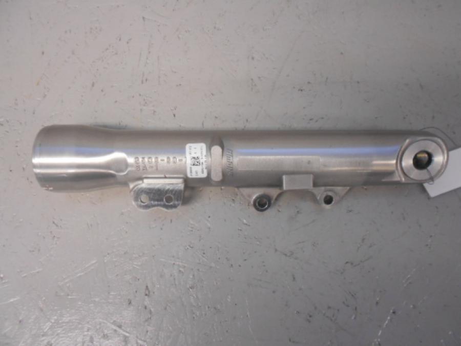 Baksidan på Gaffelben från en H-D Dyna Wide Glide FXDWG -2016 motorcykel.