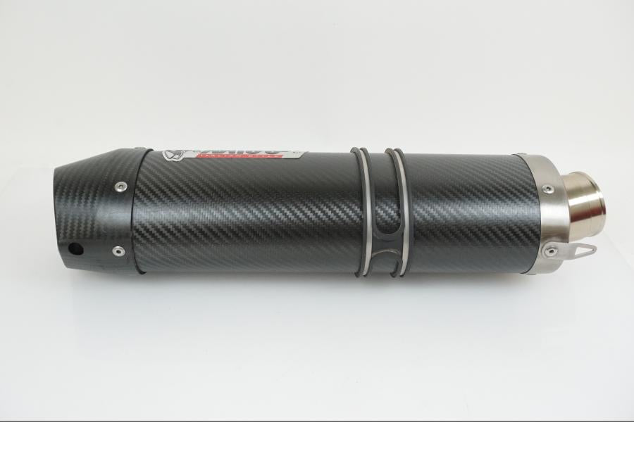 Baksidan på Ljuddämpare Sport från en Yamaha MT-09 -2018 motorcykel.