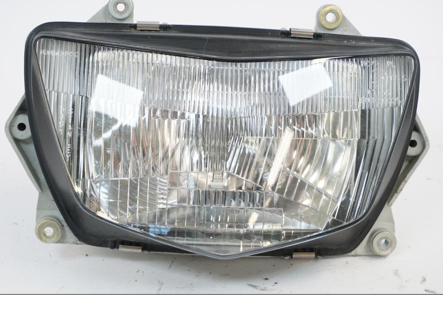 Framsidan på Strålkastare från en Honda CBR 600 -1998 motorcykel.