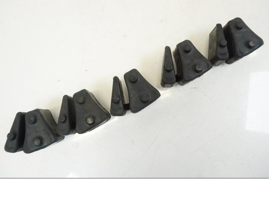 Vänster sida på Ryckutjämnare från en Honda CB 750 -2002 motorcykel.