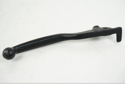 Snett uppifrån på Bromsgrepp från en BMW F 650 CS -2002 motorcykel.