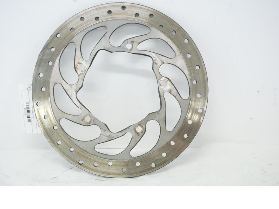 Baksidan på Bromsskiva från en BMW K 1600 -2015 motorcykel.