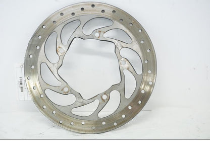 Baksidan på Bromsskiva från en BMW K 1600 -2015 motorcykel.
