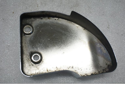 Snett uppifrån på Dekorkåpa från en Suzuki VL 800 -2004 motorcykel.