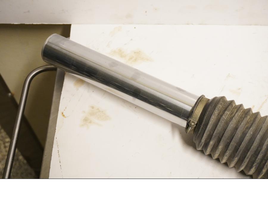 Vänster sida på Gaffelben från en Triumph Tiger -2002 motorcykel.