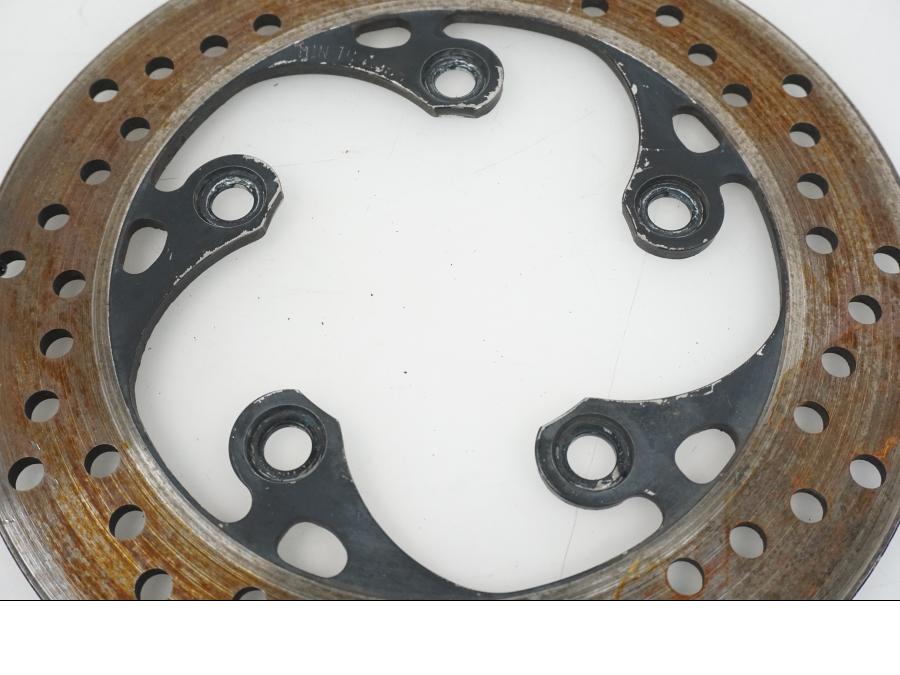 Höger sida på Bromsskiva från en Suzuki GSX-R 1000 -2007 motorcykel.