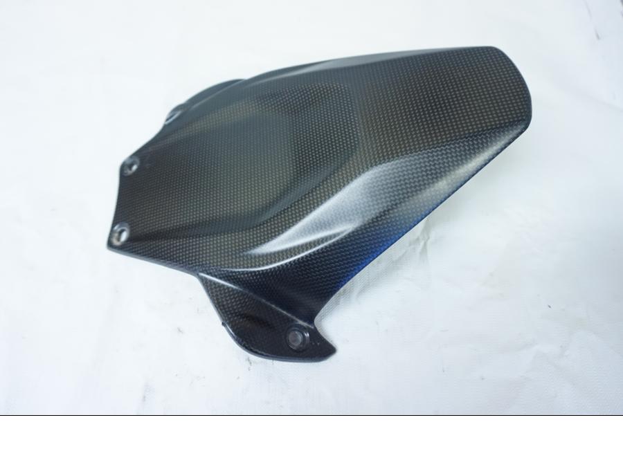 Baksidan på Svingskärm från en Ducati 899 Panigale -2015 motorcykel.