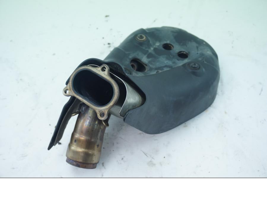 Framsidan på Grenrör från en Ducati 899 Panigale -2015 motorcykel.