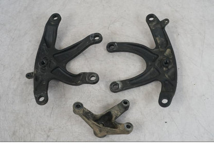 Vänster sida på Motorfäste från en KTM 1290 Super Adventure R -2018 motorcykel.