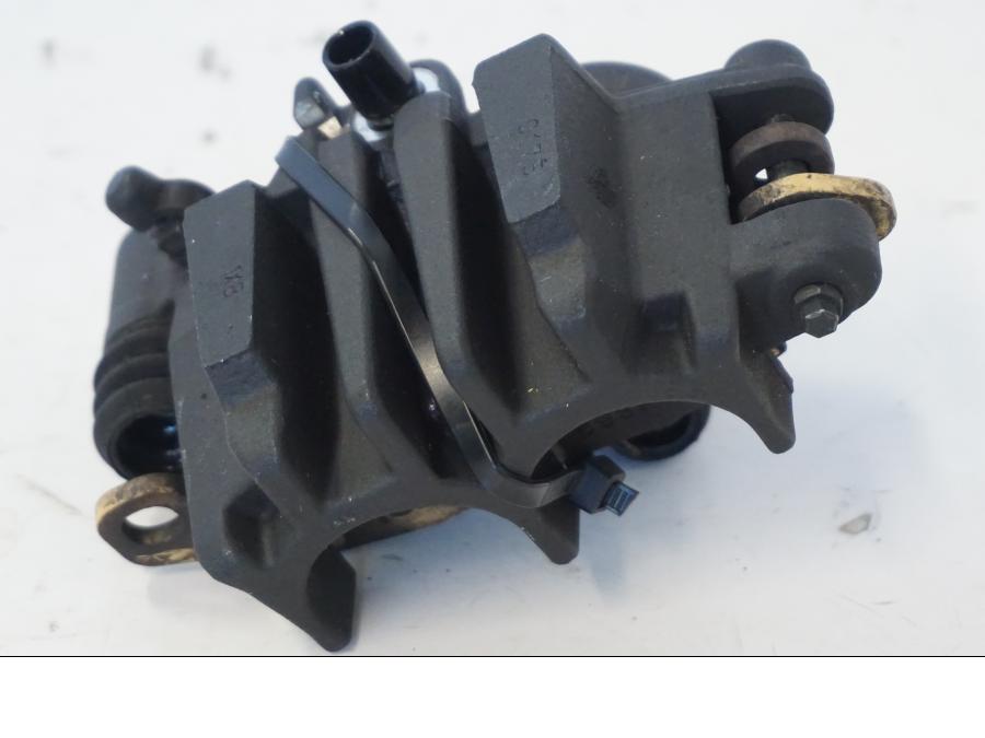 Vänster sida på Bromsok från en Kawasaki ER-6N -2012 motorcykel.