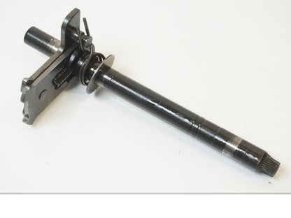 Snett uppifrån på Växelarm från en KTM 1190 Adventure -2015 motorcykel.