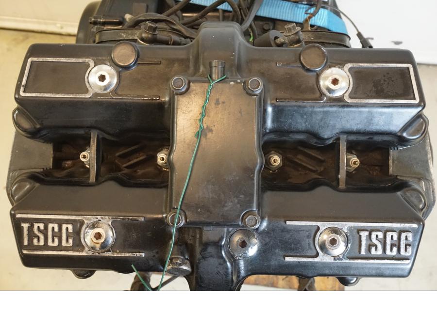 Extrabild2 på Motor från en Suzuki GSX 550 EF -1985 motorcykel.