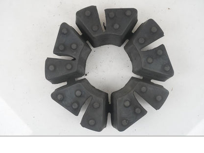 Framsidan på Ryckutjämnare från en Triumph Tiger -2007 motorcykel.