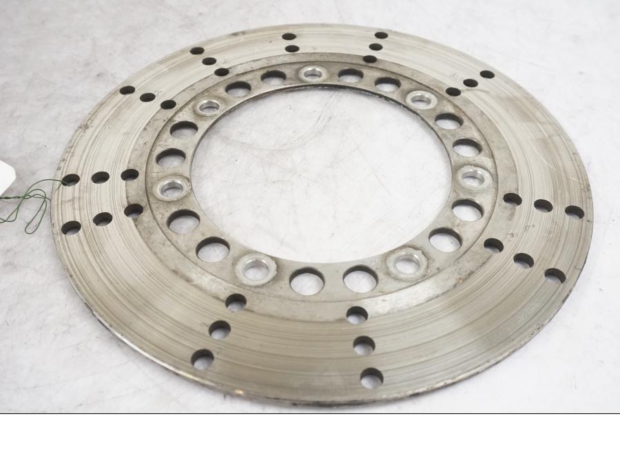 Framsidan på Bromsskiva från en Kawasaki Z 750 80-tal -1982 motorcykel.