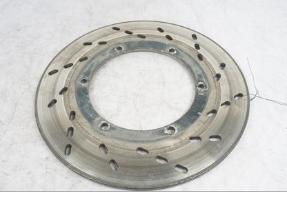 Framsidan på Bromsskiva från en Suzuki GS 1000 -1983 motorcykel.