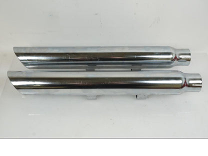 Höger sida på Ljuddämpare Sport från en H-D Fat Boy -2016 motorcykel.