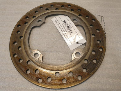 Baksidan på Bromsskiva från en Honda CBR 900 RR -2003 motorcykel.