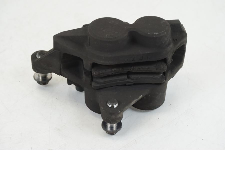 Snett uppifrån på Bromsok från en Yamaha XSR 700 -2016 motorcykel.