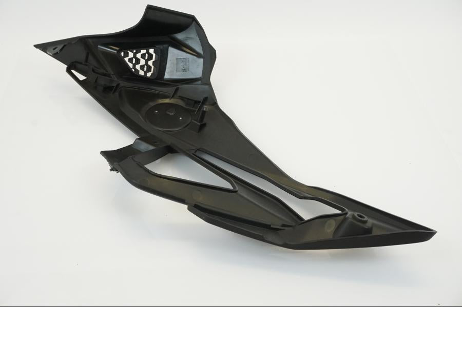 Snett uppifrån på Sidkåpa från en BMW S 1000 R -2019 motorcykel.