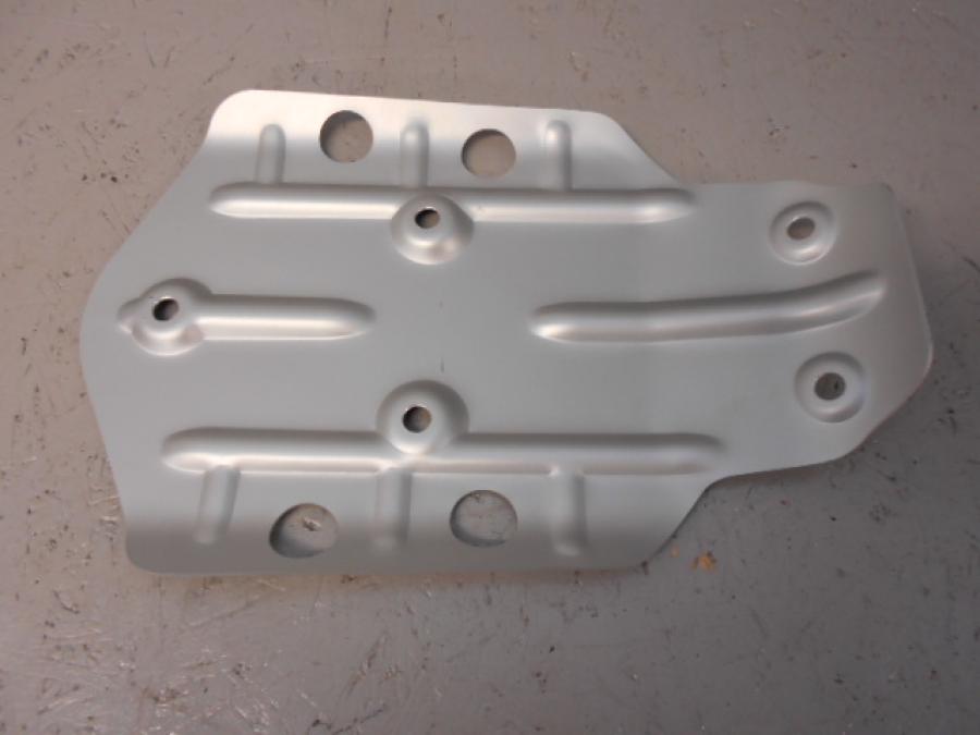 Framsidan på Hasplåt från en BMW R 1200 GS -2015 motorcykel.