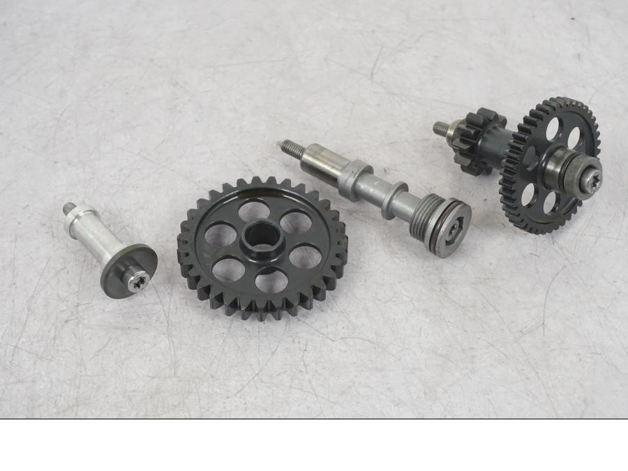 Baksidan på Startkopplingsdrev från en BMW R 1200 GS -2018 motorcykel.