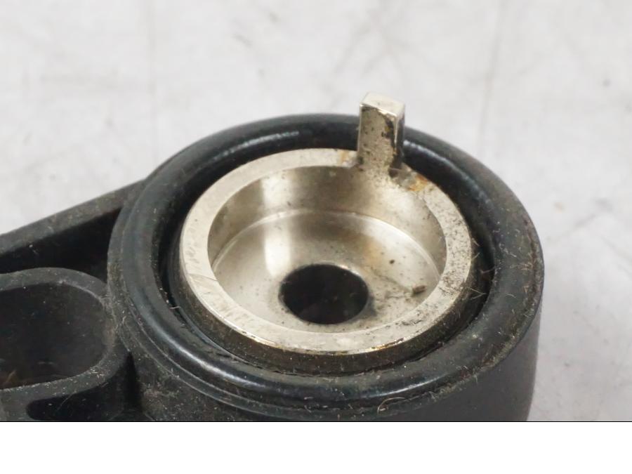 Snett uppifrån på Sidostödsbrytare från en BMW K 1600 GTL -2015 motorcykel.