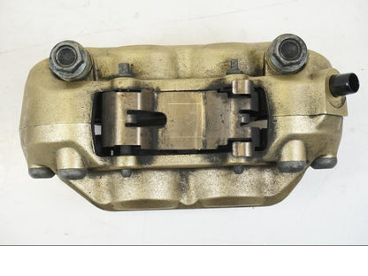 Snett uppifrån på Bromsok från en Aprilia Tuono V4R -2011 motorcykel.