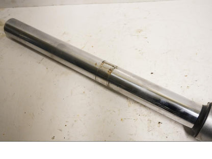 Snett uppifrån på Gaffelben från en Honda CB 750 -1983 motorcykel.