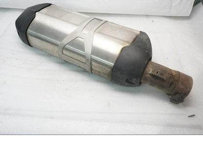 Framsidan på Ljuddämpare från en BMW R 1200 GSA -2017 motorcykel.