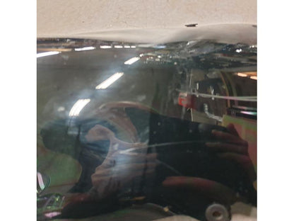 Baksidan på Vindruta från en BMW S 1000 RR -2011 motorcykel.