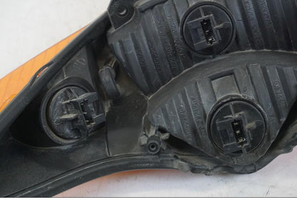 Snett uppifrån på Baklampa från en Honda VFR 800 -2003 motorcykel.