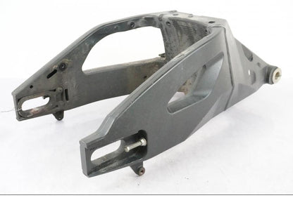 Snett uppifrån på Sving från en Suzuki GSX-R 1000 -2008 motorcykel.