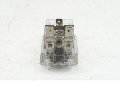 Snett uppifrån på Belysning från en BMW K 1200 LT -2004 motorcykel.