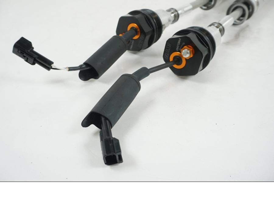 Höger sida på Gaffelben från en Yamaha MT-09 Tracer -2021 motorcykel.