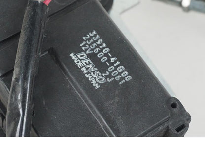 Baksidan på Avgasspjällmotor från en Suzuki GSX-R 1000 -2007 motorcykel.