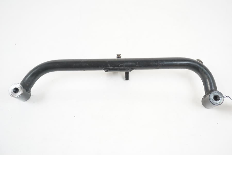 Snett uppifrån på Sidostödsfäste från en BMW F 650 CS -2002 motorcykel.