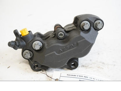 Framsidan på Bromsok från en Kawasaki Z 800 -2014 motorcykel.