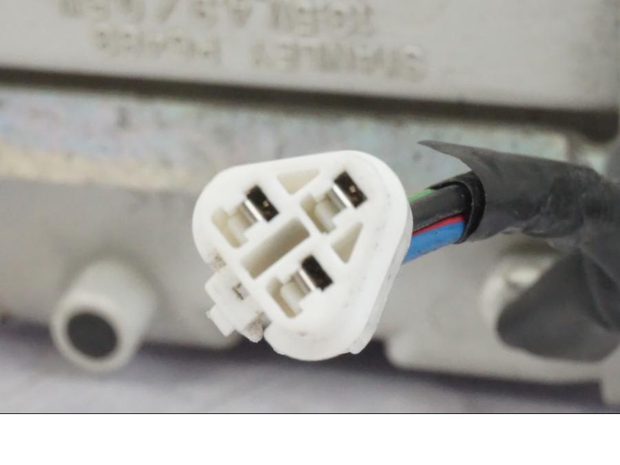 Vänster sida på Baklampa från en Suzuki GSX-R 750 -2007 motorcykel.